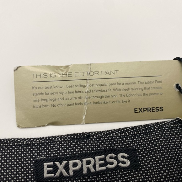 Express Editor Barely Boot Low Rise Womens Pants size 2R NWT - Picture 6 of 9